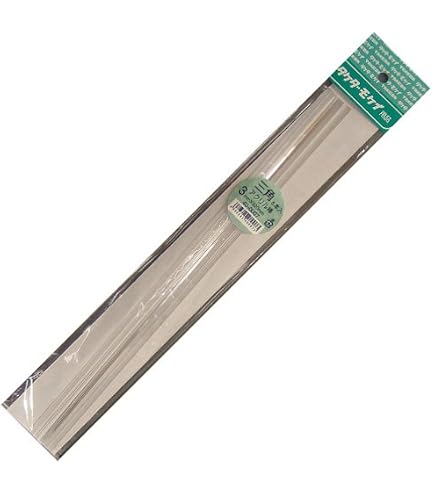 塑像用アングル / 芯棒　19mm角（1/2頭身サイズ） Amazon | アクリル 三角棒 (4mm) 5本入り 長さ320mm | アクリル